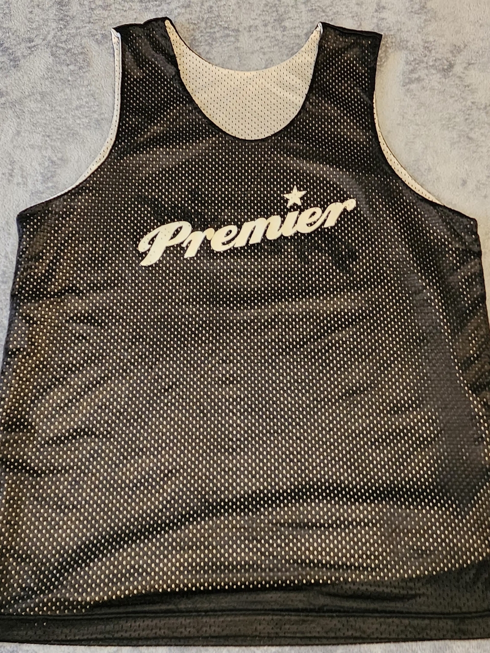 Premier Black Reversible Mesh Jersey